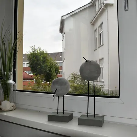 Villa-emilie-wohnung-augustine Апартаменты Боркум