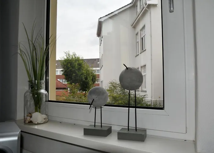 Villa-emilie-wohnung-augustine Апартаменты Боркум